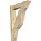 Ekena Millwork Funston Slat Rough Sawn Outlooker, Douglas Fir, 6"W x 28"D x 36"H OUT06X28X36FST06RDF - alternate 1